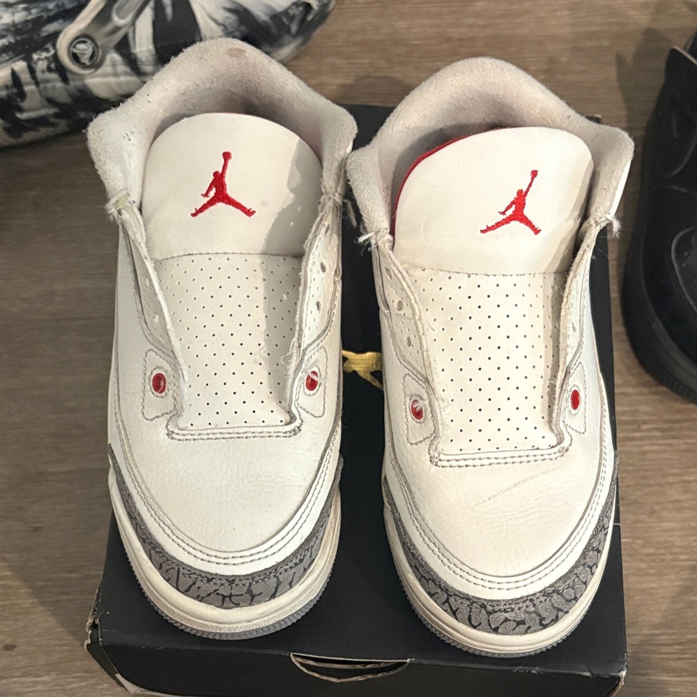 Jordan 3 retro size 12 toddler